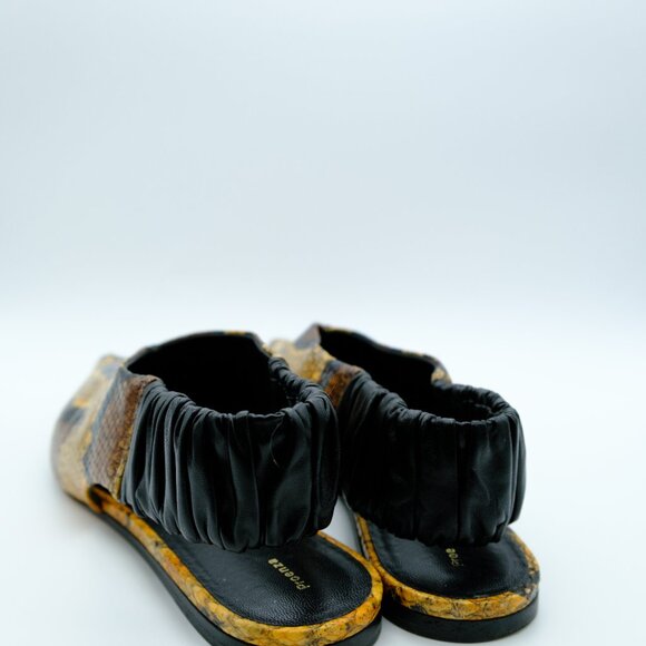 Proenza Schouler Snakeskin pointed to slingback flat - 38 - Picture 4 of 6